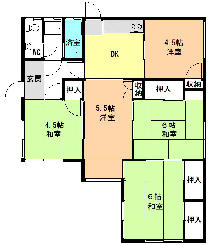 丸亀市郡家町　戸建て物件