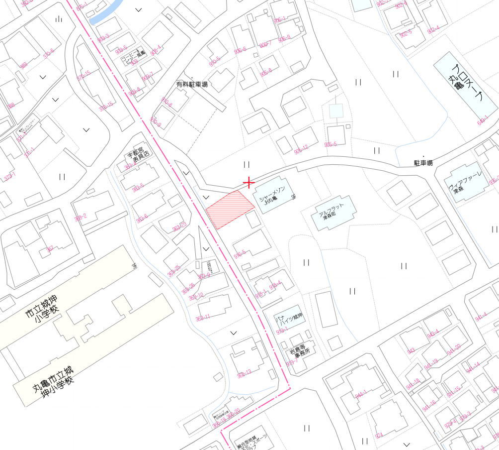 丸亀市津森町の売り土地物件です。