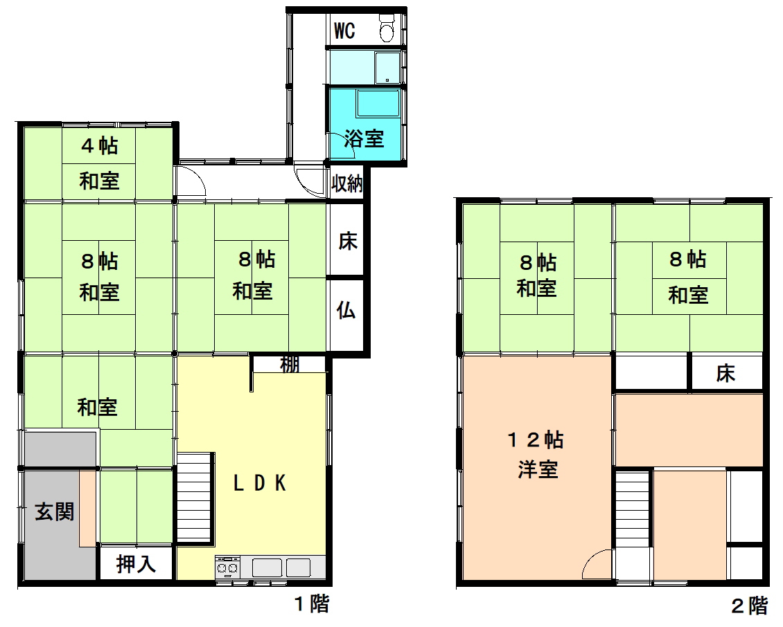＜居宅＞宇多津町の一戸建てです